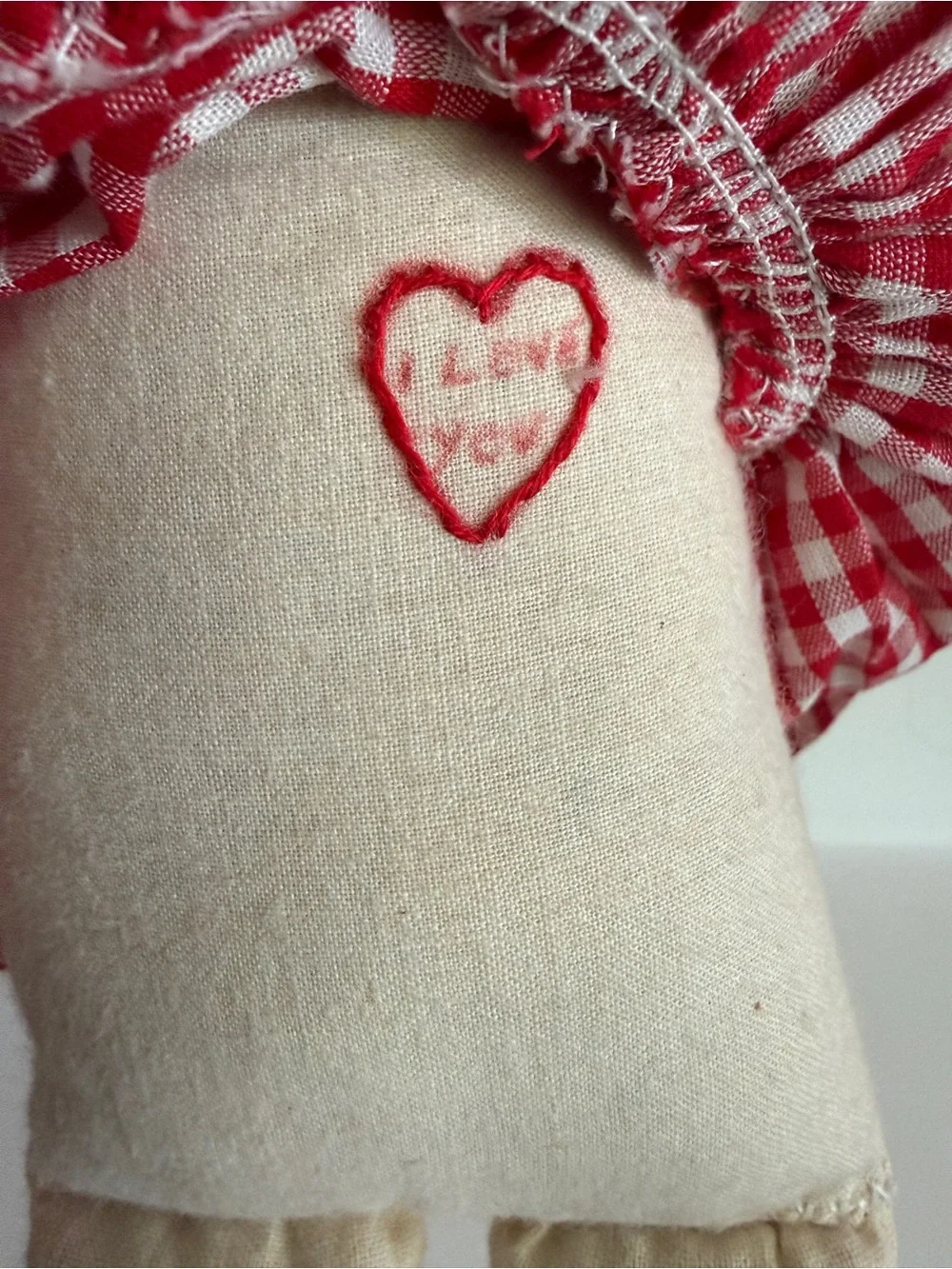 Raggedy Ann Doll Handmade Signed Donna Walsh Artist 14